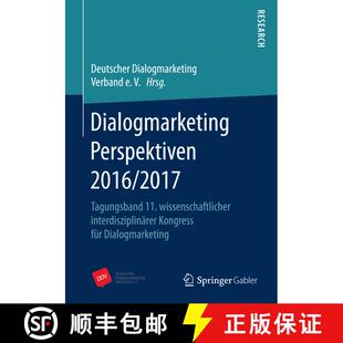 【3-4周达】Dialogmarketing Perspektiven 2016/2017 : Tagungsband 11. wissenschaftlicher interdisziplin... [9783658168346]
