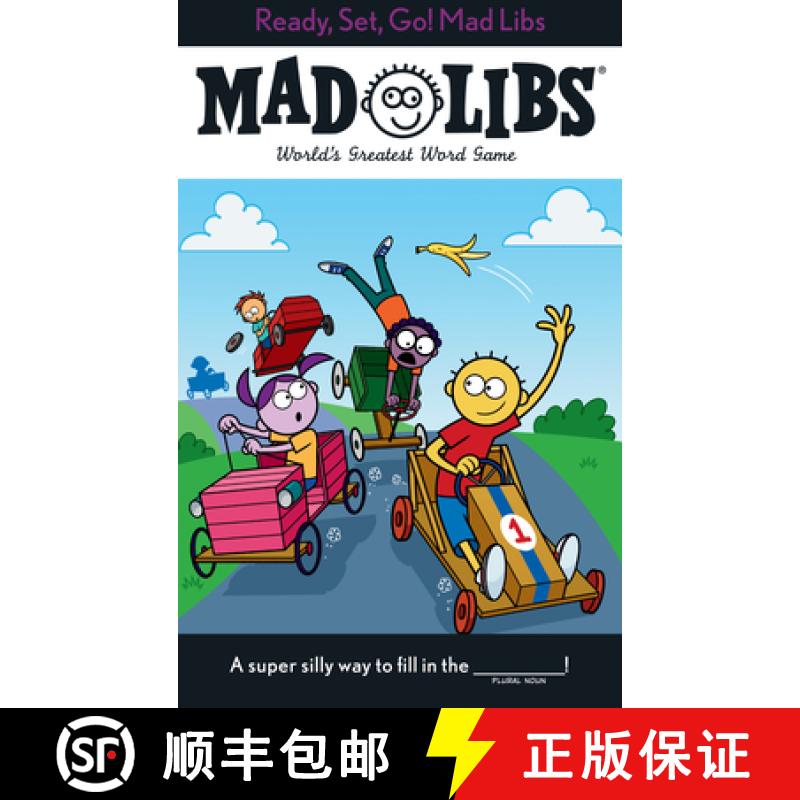 【3-4周达】Ready, Set, Go! Mad Libs: World's Greatest Word Game [9780593658635]