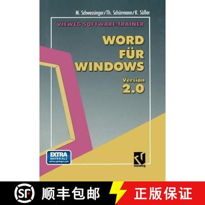 【3-4周达】Vieweg Software-Trainer Word für Windows 2.0 [9783322963703]