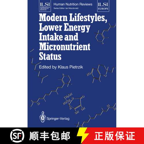 【3-4周达】Modern Lifestyles, Lower Energy Intake and Micronutrient Status [9781447132721]