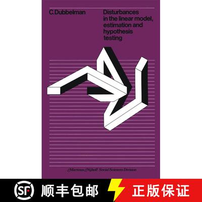 【3-4周达】Disturbances in the linear model, estimation and hypothesis testing: Estimation and Hypoth... [9789020707724]