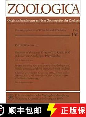 预订 Revision of the Genus Damon C. L. Koch, 1850 (Chelicerata: Amblypygi: Phrynichidae). Sperm Trans... [9783510550371]