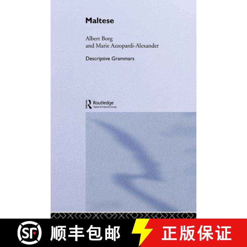 【3-4周达】MALTESE DESCRIPTIVE GRAMMAR PBDIREC [9780415657150]