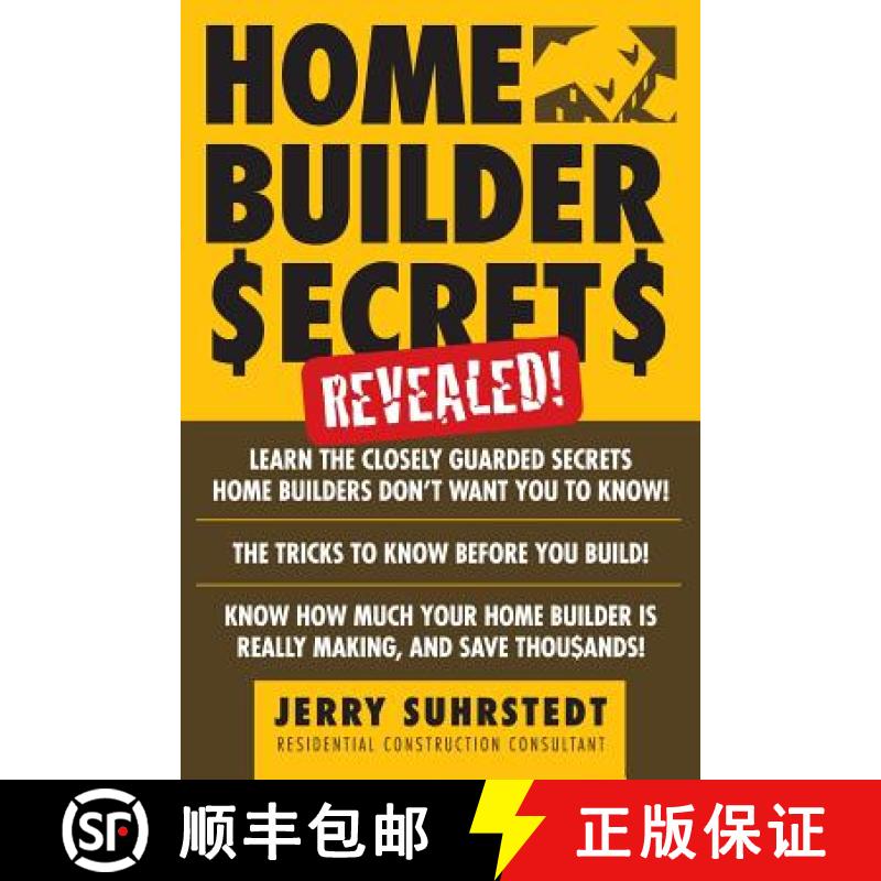 【3-4周达】Home Builder Secrets Revealed! [9781439212967]