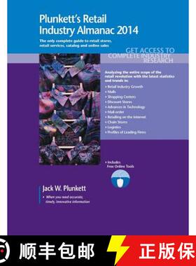 预订 Plunkett's Retail Industry Almanac 2014: Retail Industry Market Research, Statistics, Trends & L... [9781608797226]