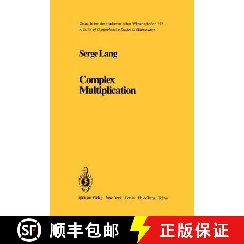 【3-4周达】Complex Multiplication [9781461254874]