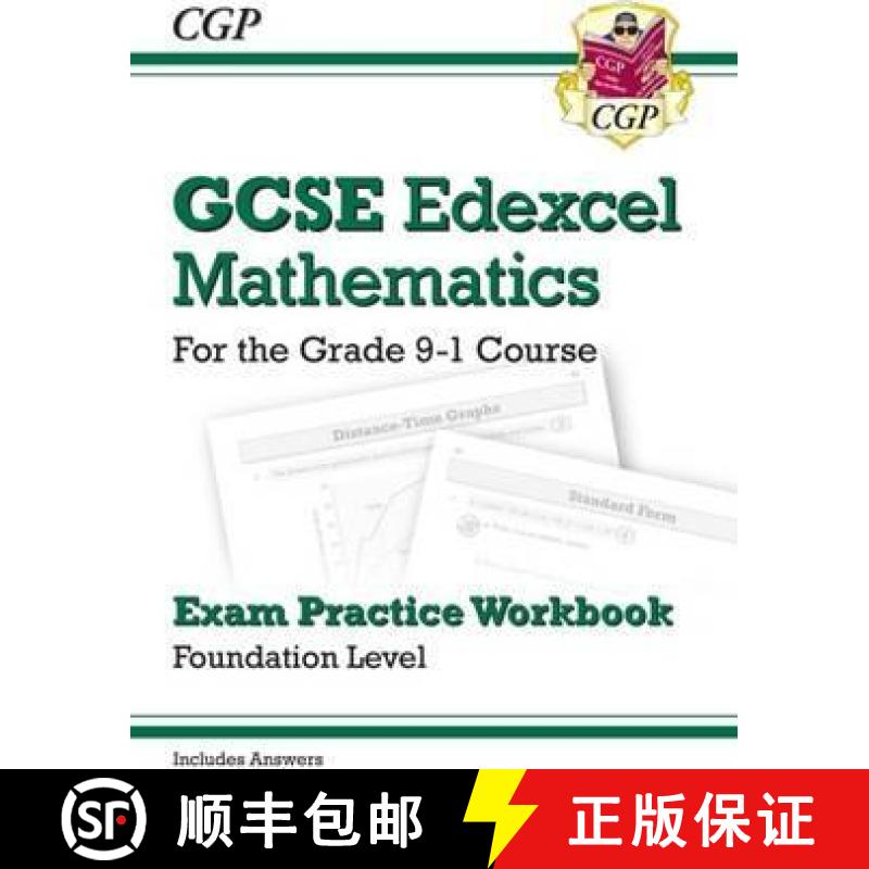 New GCSE Maths Edexcel Exam Practice Workbook: Foundation - includes Video Solutions and Answers [9781782943990]