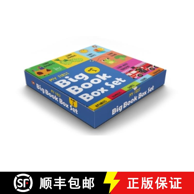 【2-3周达】My First Big Book Box - Volume 1 (5 Books Tuck-Box): A Boxset of 5 Illustrated Big Board B... [9789815144208]