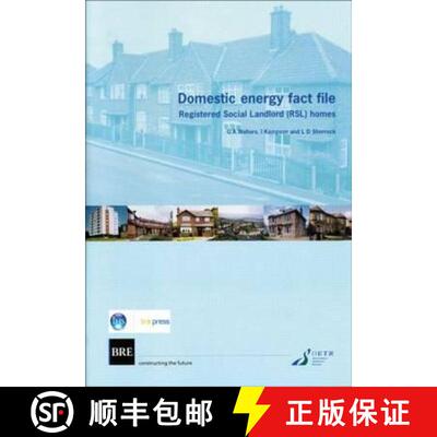 【3-4周达】Domestic Energy Fact File: Registered Social Landlord (Rsl) Homes (Br 411) [9781860814518]