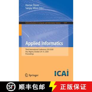 October 4周达 Third Informatics Conference Nigeria Ota Applied 2020 ICAI 9783030617011 ... International