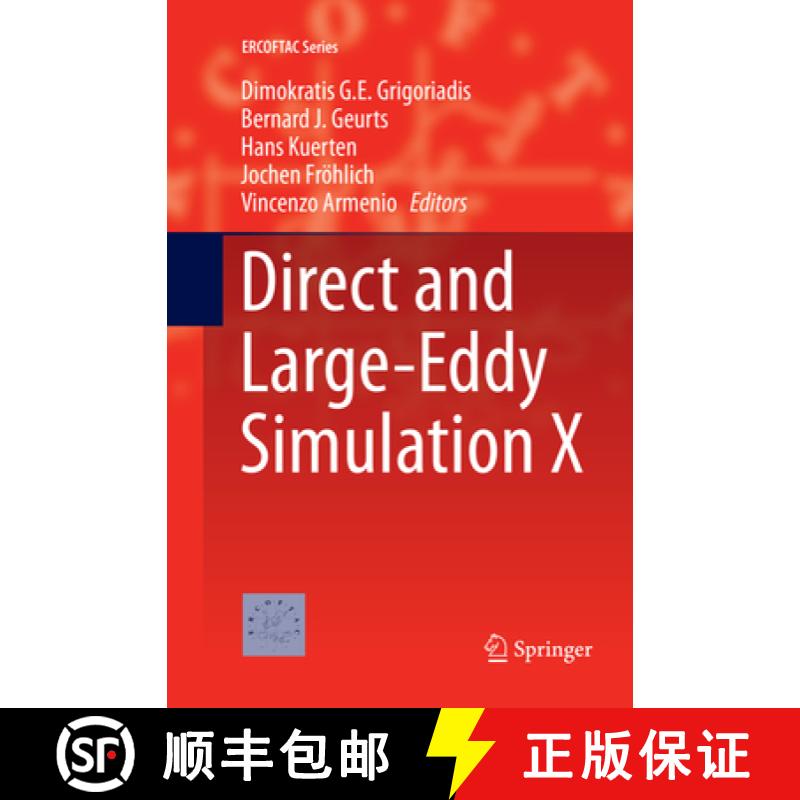 【3-4周达】Direct and Large-Eddy Simulation X [9783319874975]