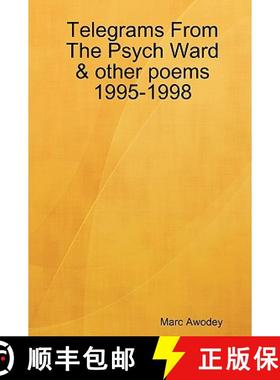 【3-4周达】Telegrams From The Psych Ward & other poems 1995-1998 [9780615256290]