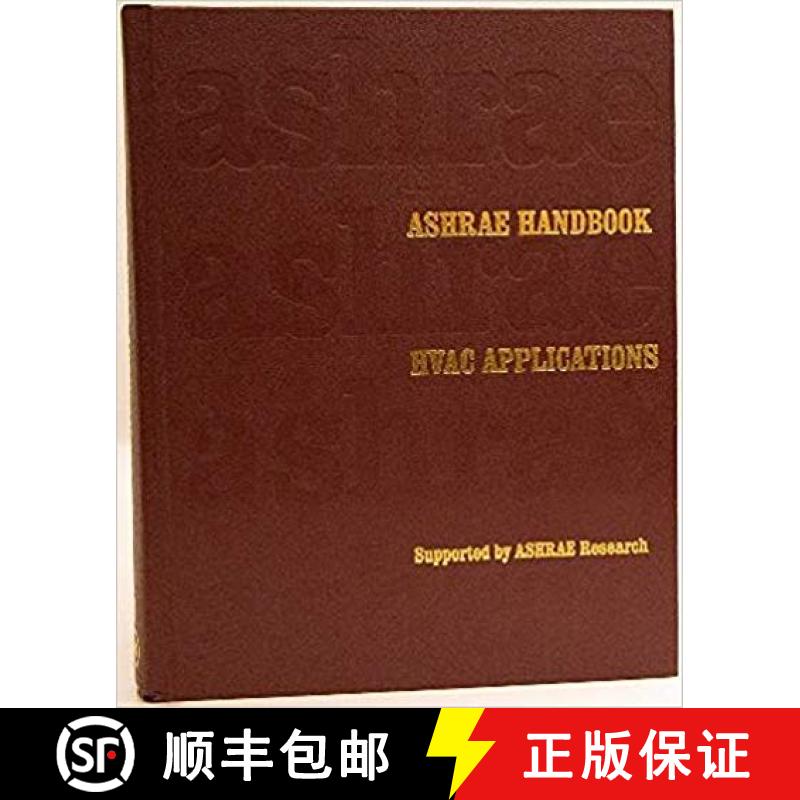 【3-4周达】Ashrae Handbook 2019 : Heating, Ventilating, and Air-conditioning Applications, Si Edition [9781947192133]