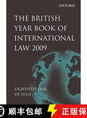 【3-4周达】British Year Book of International Law 2009 Volume 80 [9780199597024]