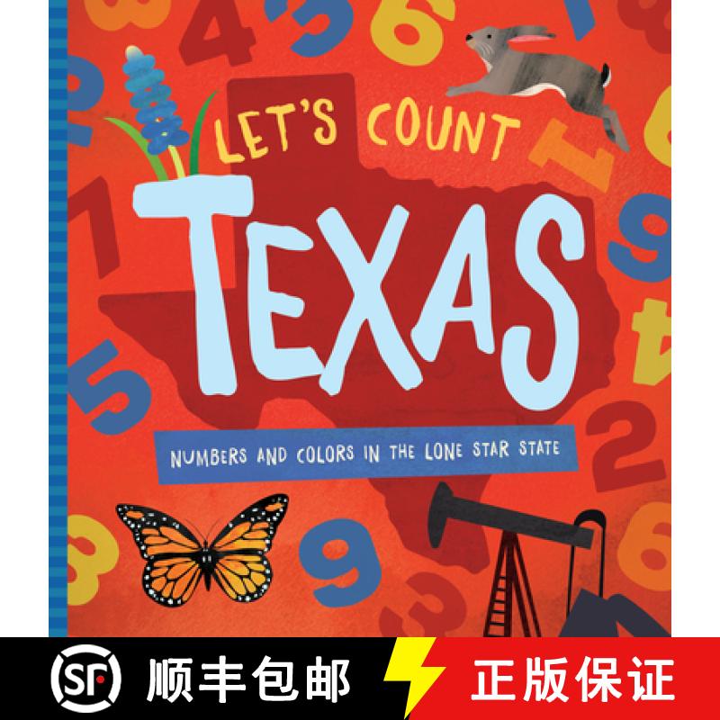预订 Let's Count Texas: Numbers and Colors in the Lone Star State [9781942934790]