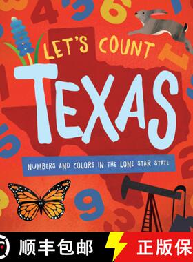 预订 Let's Count Texas: Numbers and Colors in the Lone Star State [9781942934790]
