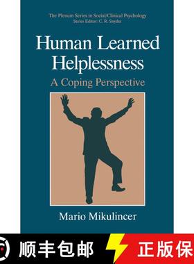 【3-4周达】Human Learned Helplessness : A Coping Perspective [9780306447433]