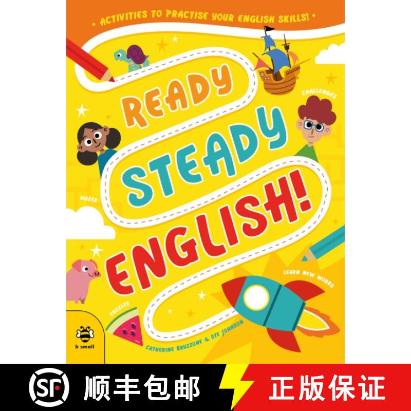【2-3周达】Ready Steady English: Activities to Practise Your English Skills! [9781913918910]
