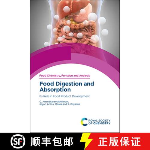 【3-4周达】精装 Food Digestion and Absorption : Its Role in Food Product Development [9781788018586]