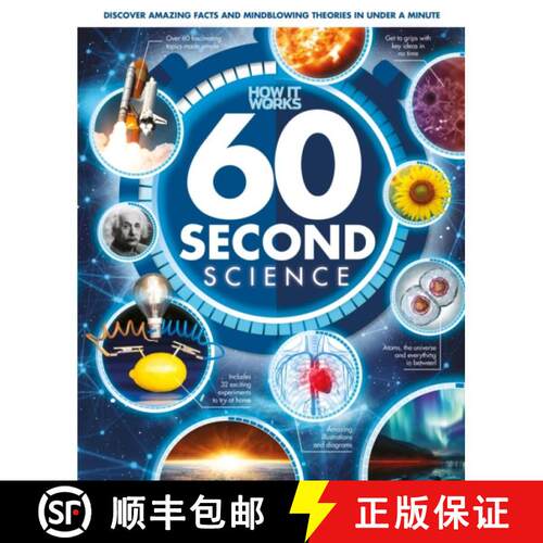 【3-4周达】精装 60 Second Science: Understanding the World, One Minute at a Time [9781836488125]