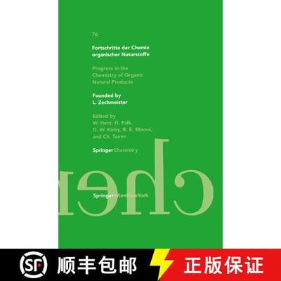 【3-4周达】精装 Fortschritte der Chemie organischer Naturstoffe / Progress in the Chemistry of Organi... [9783211831656]