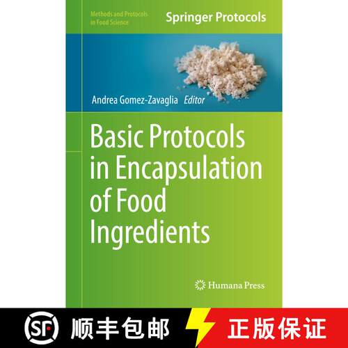 【3-4周达】精装 Basic Protocols in Encapsulation of Food Ingredients [9781071616482]
