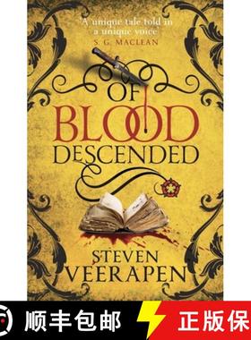 【3-4周达】Of Blood Descended: An Anthony Blanke Tudor Mystery [9781846976131]