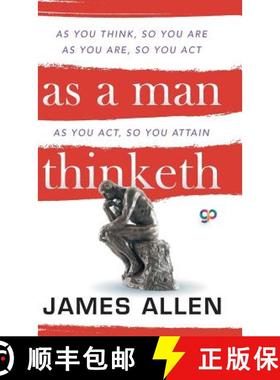 【3-4周达】As a Man Thinketh [9789388118422]