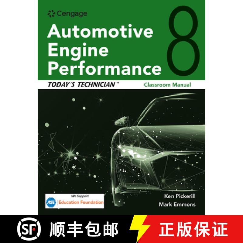 【3-4周达】Today's Technician: Automotive Engine Performance, Classroom and Shop Manuals [9780357619896]