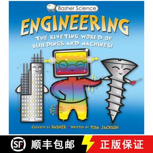 Basher 9780753473115 Machines World 4周达 Engineering Science and The Buildings Riveting