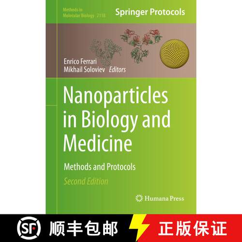 【3-4周达】精装 Nanoparticles in Biology and Medicine: Methods and Protocols (Second Edition 2020) [9781071603185]