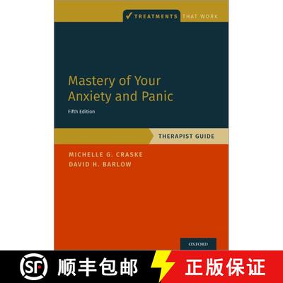 【3-4周达】Mastery of Your Anxiety and Panic: Therapist Guide [9780197584057]