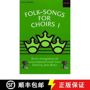 Bk. 9780193437180 Folk Choirs Vocal for 4周达 Songs Score