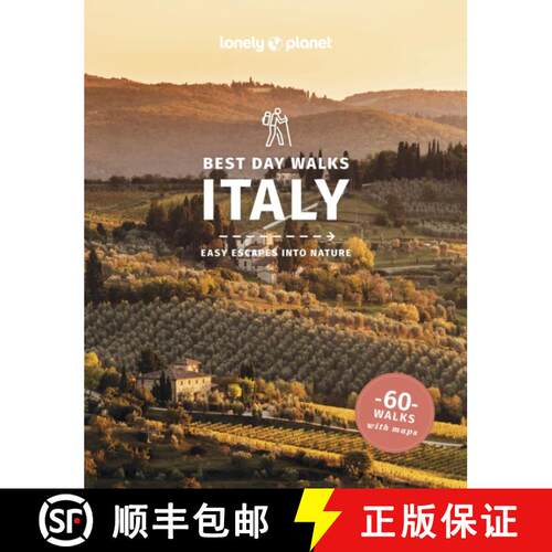 【3-4周达】Lonely Planet Best Day Walks Italy: 60 Easy Escapes With Maps | Detailed Directions | Esse... [9781838692087]