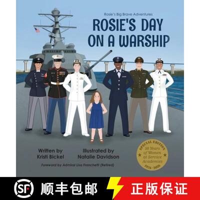 【3-4周达】精装 Rosie's Day on a Warship [9781956336047]