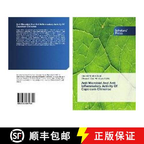 预订 Anti Microbial And Anti Inflammatory Activity Of Capsicum Chinense [9783330651708]