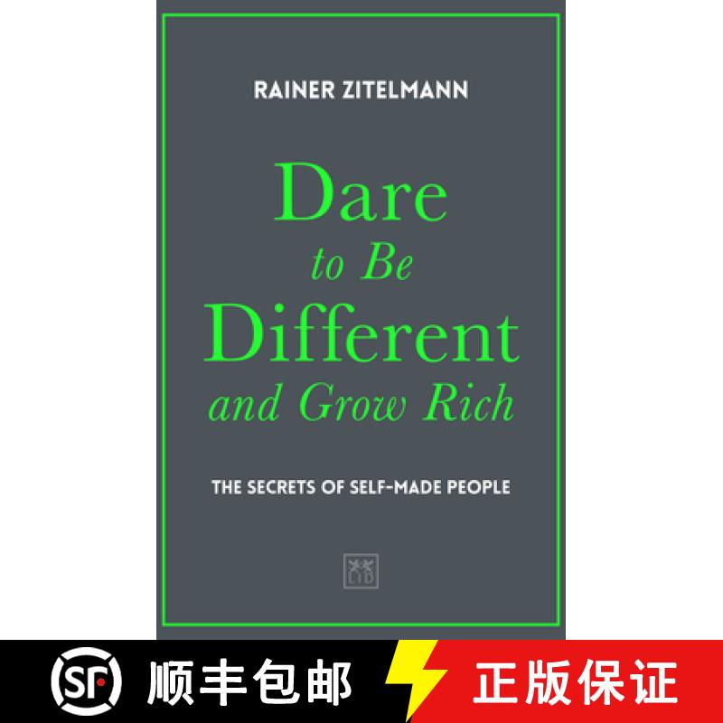 【3-4周达】Dare to Be Different and Grow Rich: The Secrets of Self-Made People [9781912555635]
