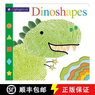 精装 Alphaprints: Dinoshapes [9780312520564]