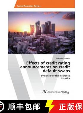 预订 Effects of credit rating announcements on credit default swaps [9786202220743]
