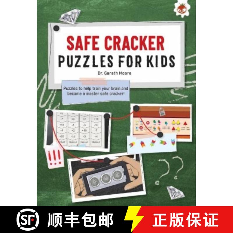 【2-3周达】SAFE CRACKER PUZZLES FOR KIDS PUZZLES FOR KIDS: The Ultimate Code Breaker Puzzle Books For... [9781915461858]
