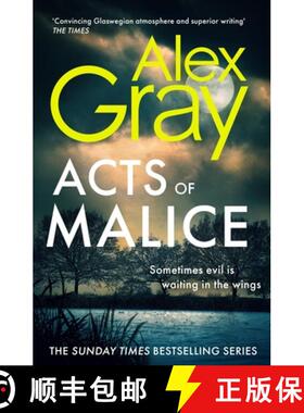【3-4周达】精装 Acts of Malice : Book 22 in the Sunday Times bestselling DSI William Lorimer series [9781408732663]