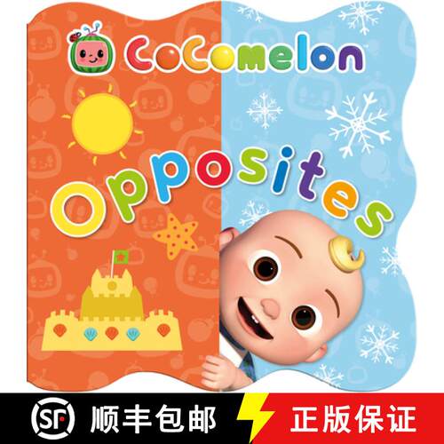 【3-4周达】Official CoComelon: Opposites [9780008534066]