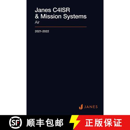 预订 简氏C4ISR与任务系统：空中 2021-2022Jane's C4ISR & Mission Systems: Air 2021-2022 [9780710633828]
