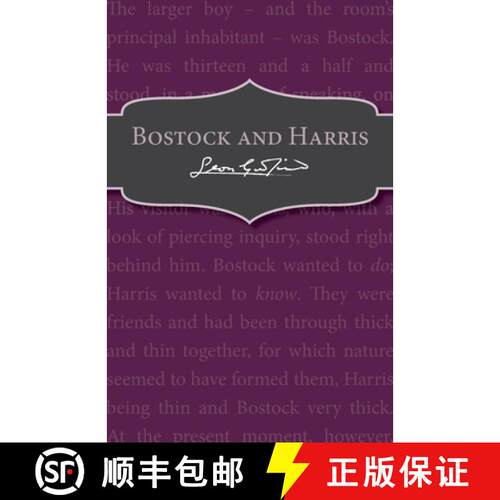 【3-4周达】Bostock and Harris [9781782950646]