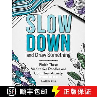 Calm 3周达 and Down Something Doodles Your Meditative Slow These Finish 9781250324122 Anxiety Draw