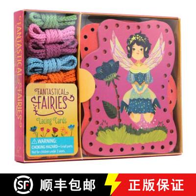 预订 Fantastical Fairies Lacing Cards [9781452130804]