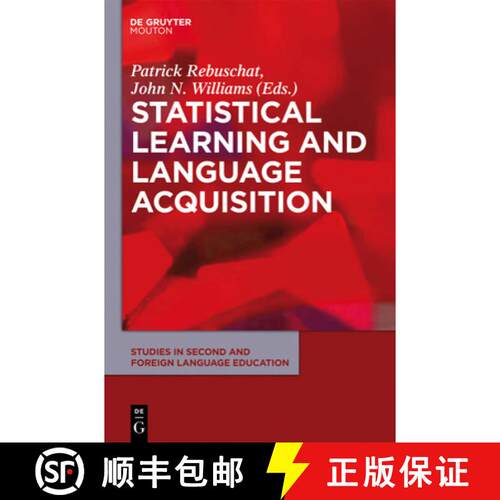 【3-4周达】精装 Statistical Learning and Language Acquisition [9781934078235]