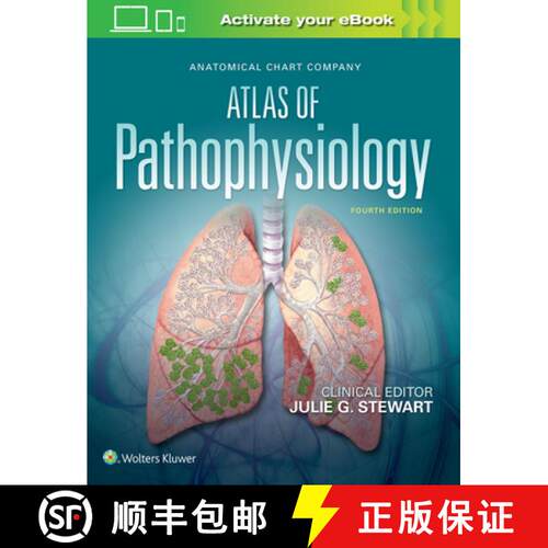 【3-4周达】精装 Anatomical Chart Company Atlas of Pathophysiology:  (4th edition) [9781496370921]