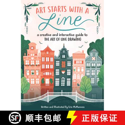 【3-4周达】Art Starts with a Line: A Creative and Interactive Guide to the Art of Line Drawing [9781633224810]