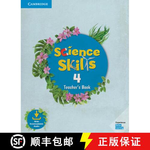 【3-4周达】Science Skills Level 4 Teacher's Book with Downloadable Audio [9781108578509]